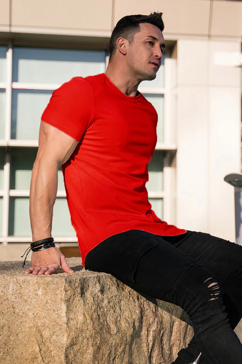 YOUNGLA 402 Perfect Tee - Scallop Bottom