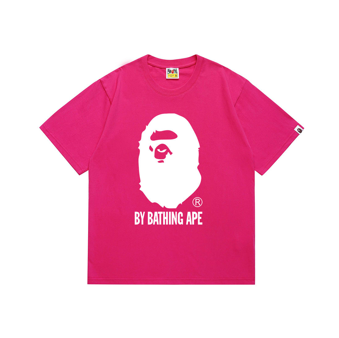 Bape Maneki Neko Ape Head Graphic Oversized Tee Streetwear Unisex