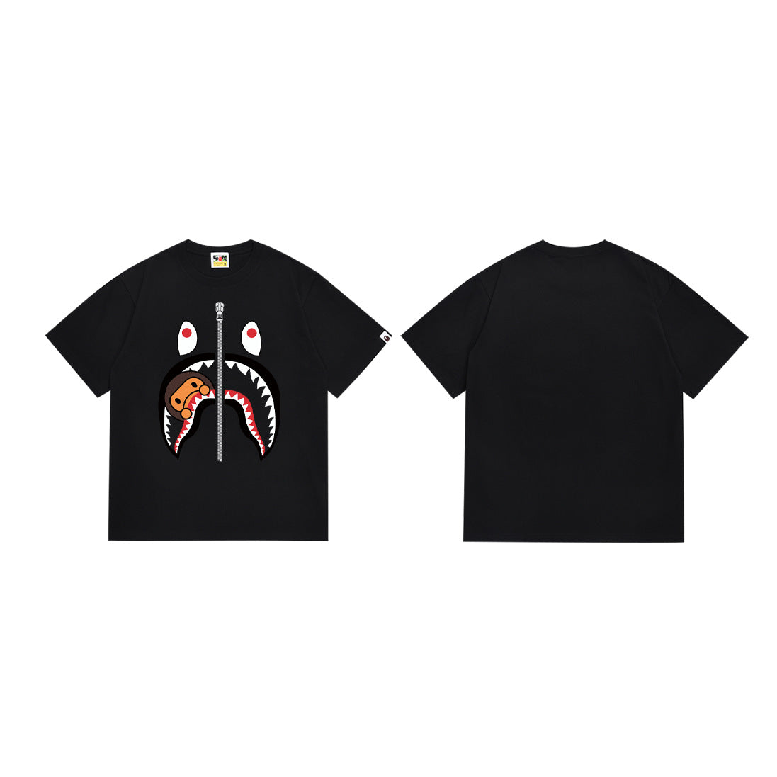 Bape Camo Ape‑Head Graphic Oversized Tee Streetwear Unisex
