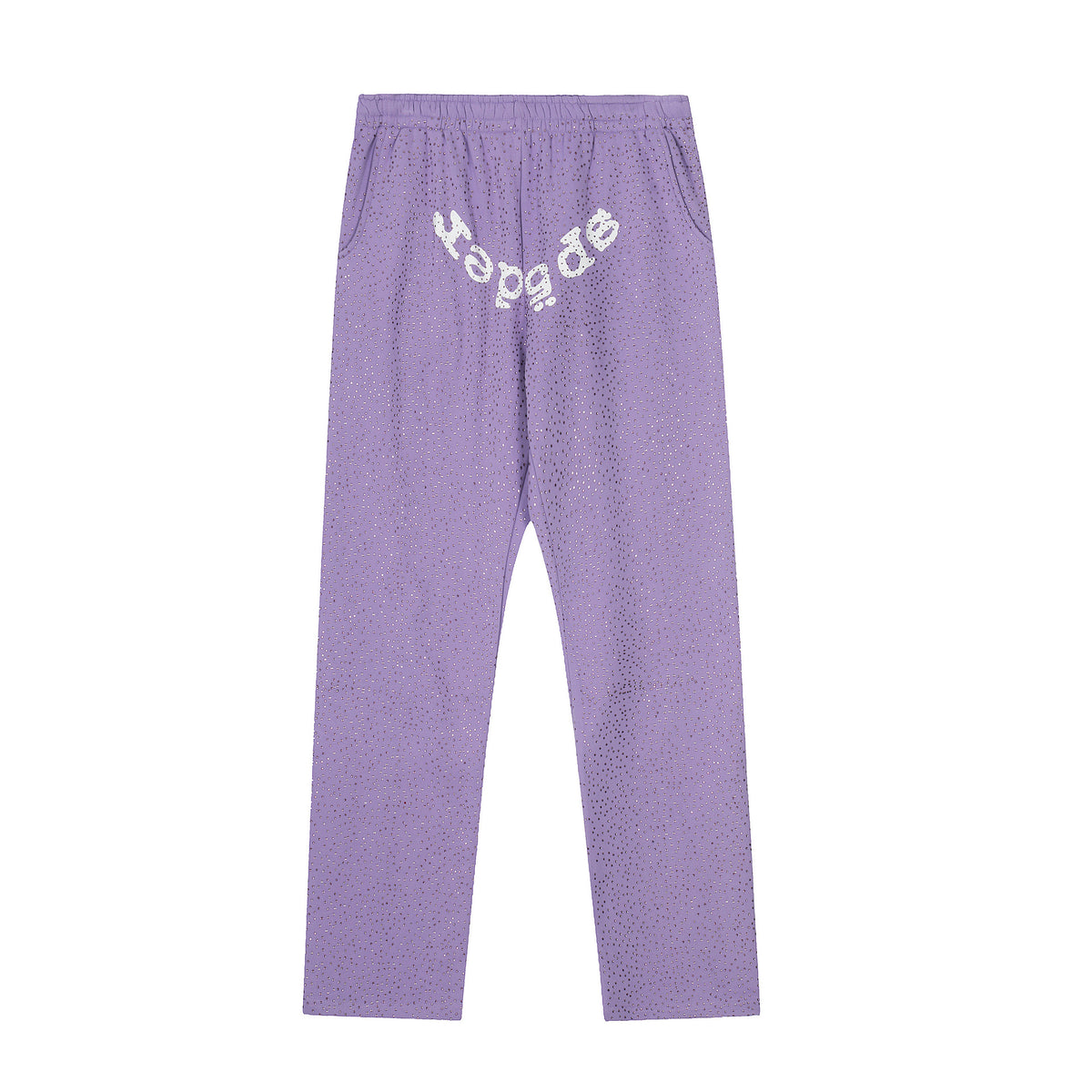 Sp5der VVS Full Rhinestone Hoodie & Sweatpants Tracksuit Set