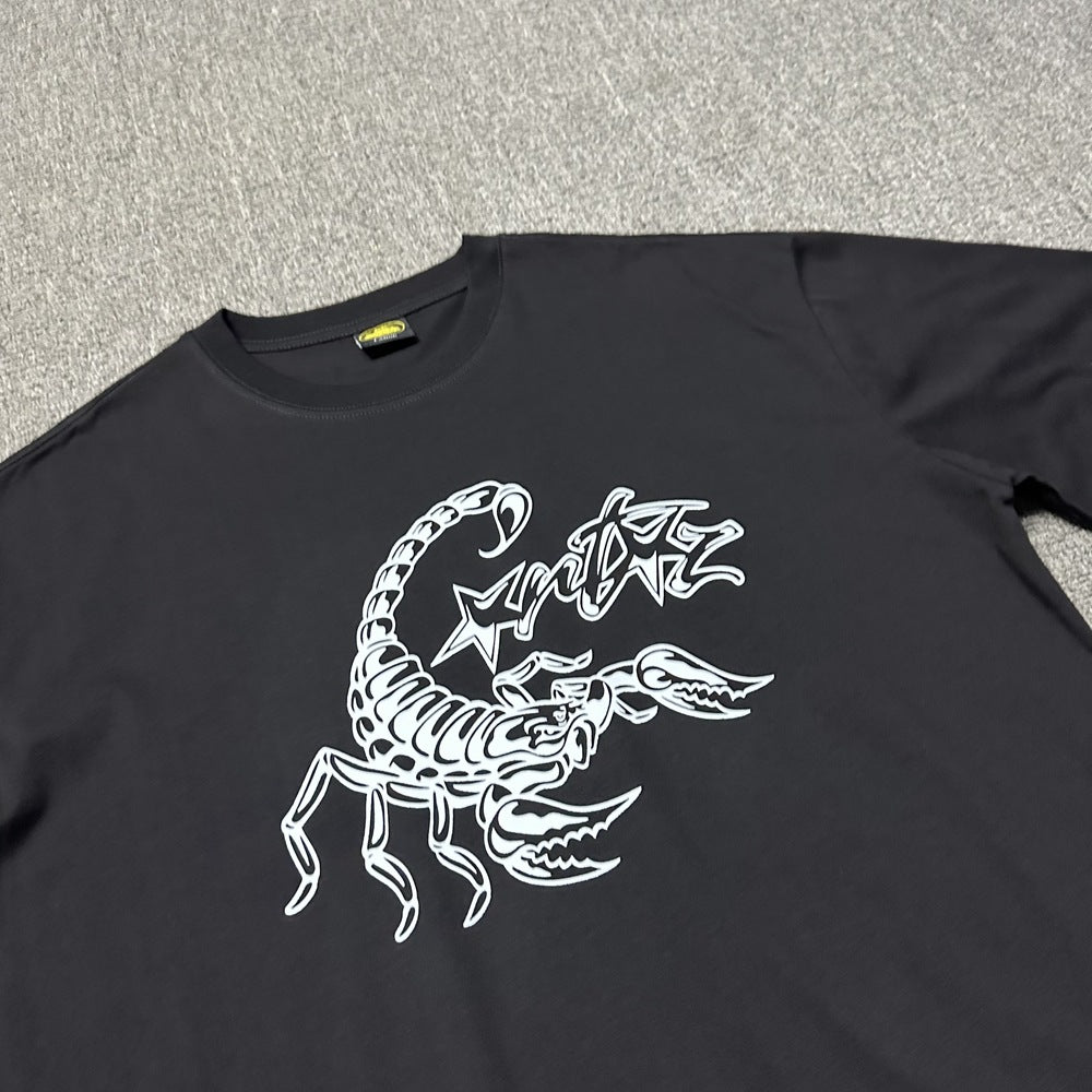 2026 New Corteiz Graphic Print Tee Loose Casual Streetwear T-Shirt