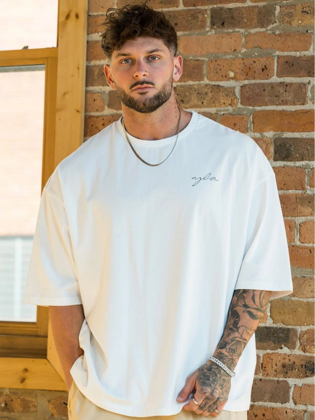 YOUNGLA 464 Skyline Super Sized Tees