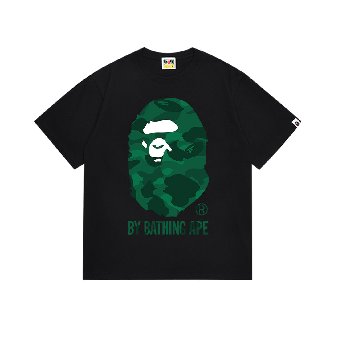 BAPE Ape Head Graphic Print Short Sleeve Tee Streetwear Unisex