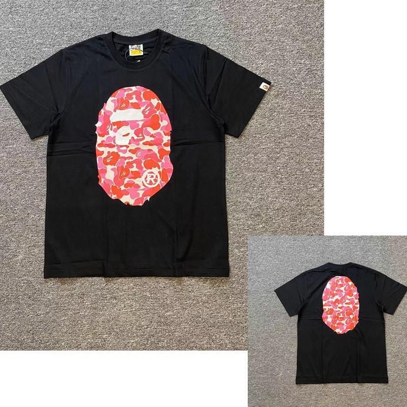 Bape Camo Ape Head Print Graphic Short Sleeve Tee Streetwear Unisex
