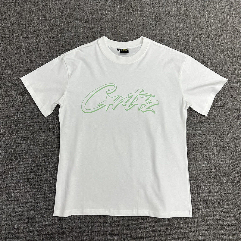Corteiz Circle Logo Graphic Oversized Tee Streetwear Unisex