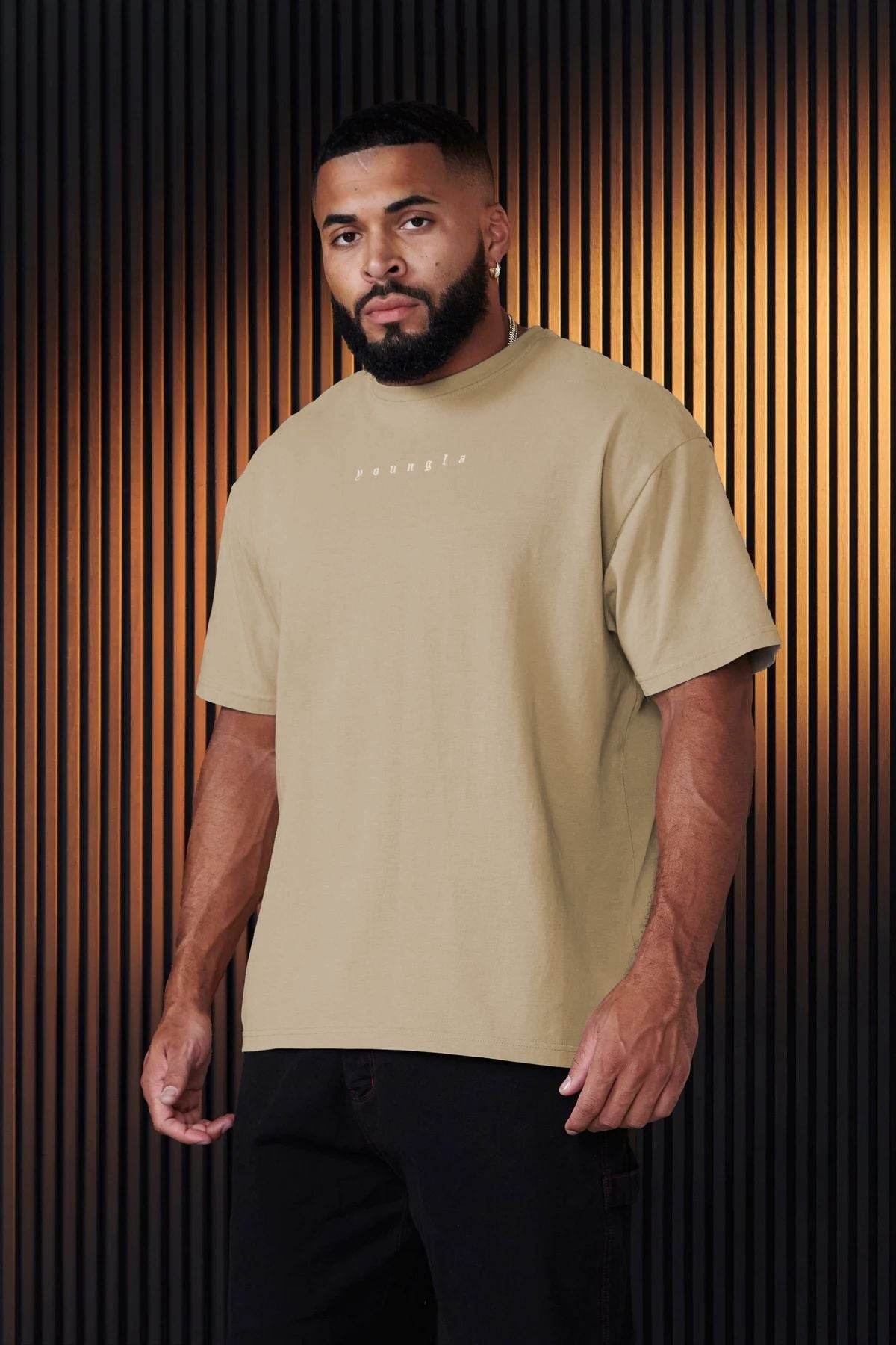 YOUNGLA 401 Essential Jacked Tees