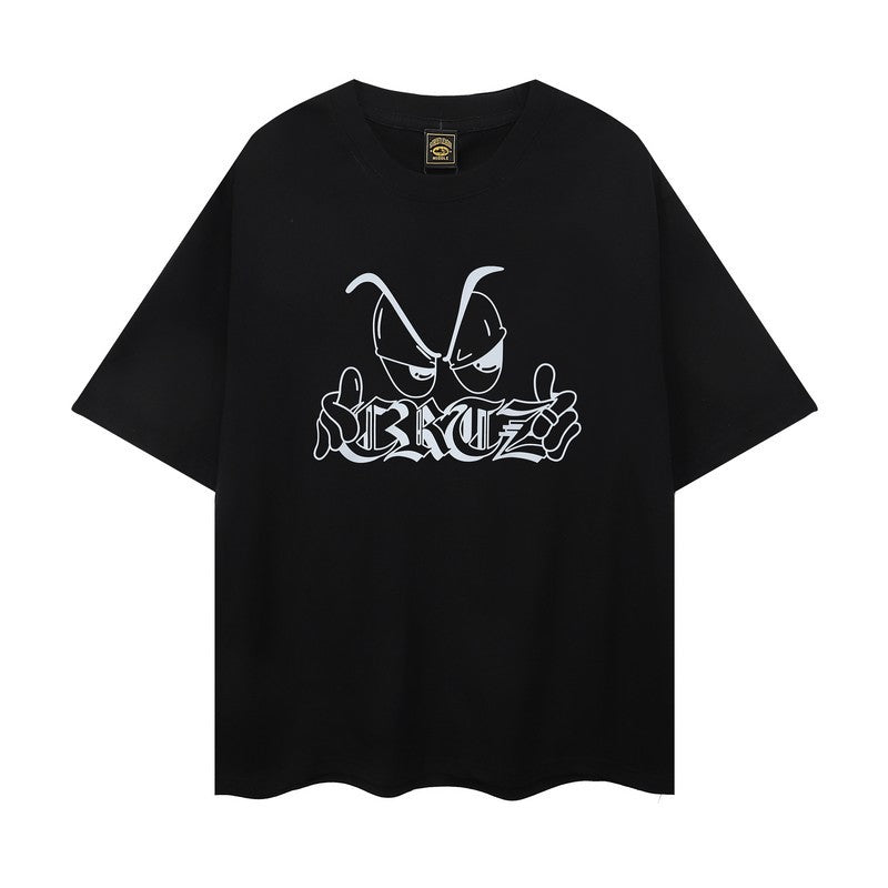 Corteiz Graffiti Graphic Tee Loose Unisex High Street T-Shirt