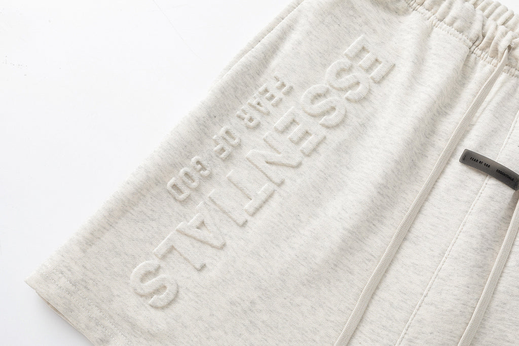 Fear Of God Essentials Embossed Letter Loose Casual Shorts Unisex