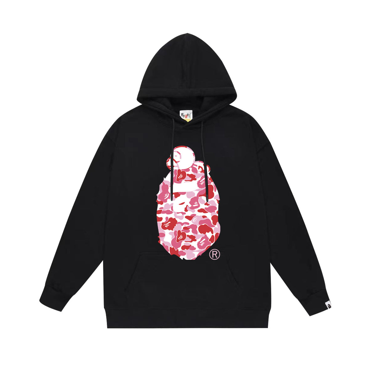 BAPE Hoodie Multi Camo Ape Head Print Street Fleece Pullover