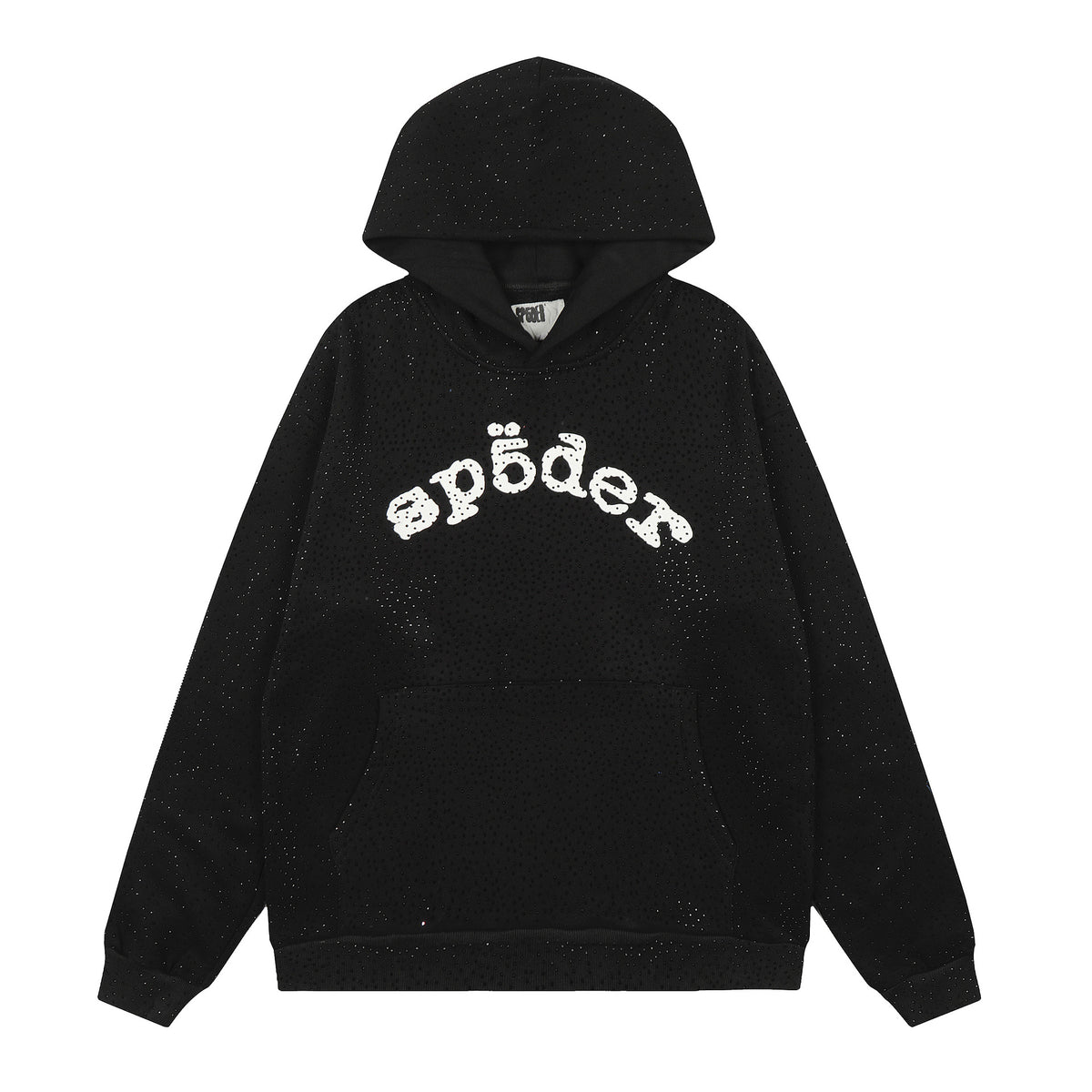 Sp5der VVS Full Rhinestone Hoodie & Sweatpants Tracksuit Set
