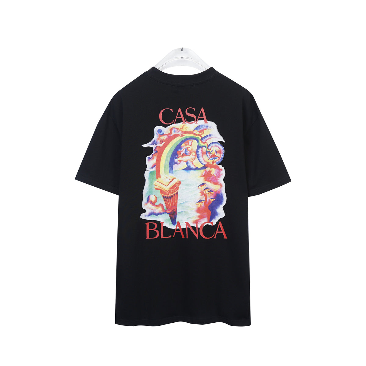 Casablanca Art Print Loose Unisex Short Sleeve Graphic T-Shirt