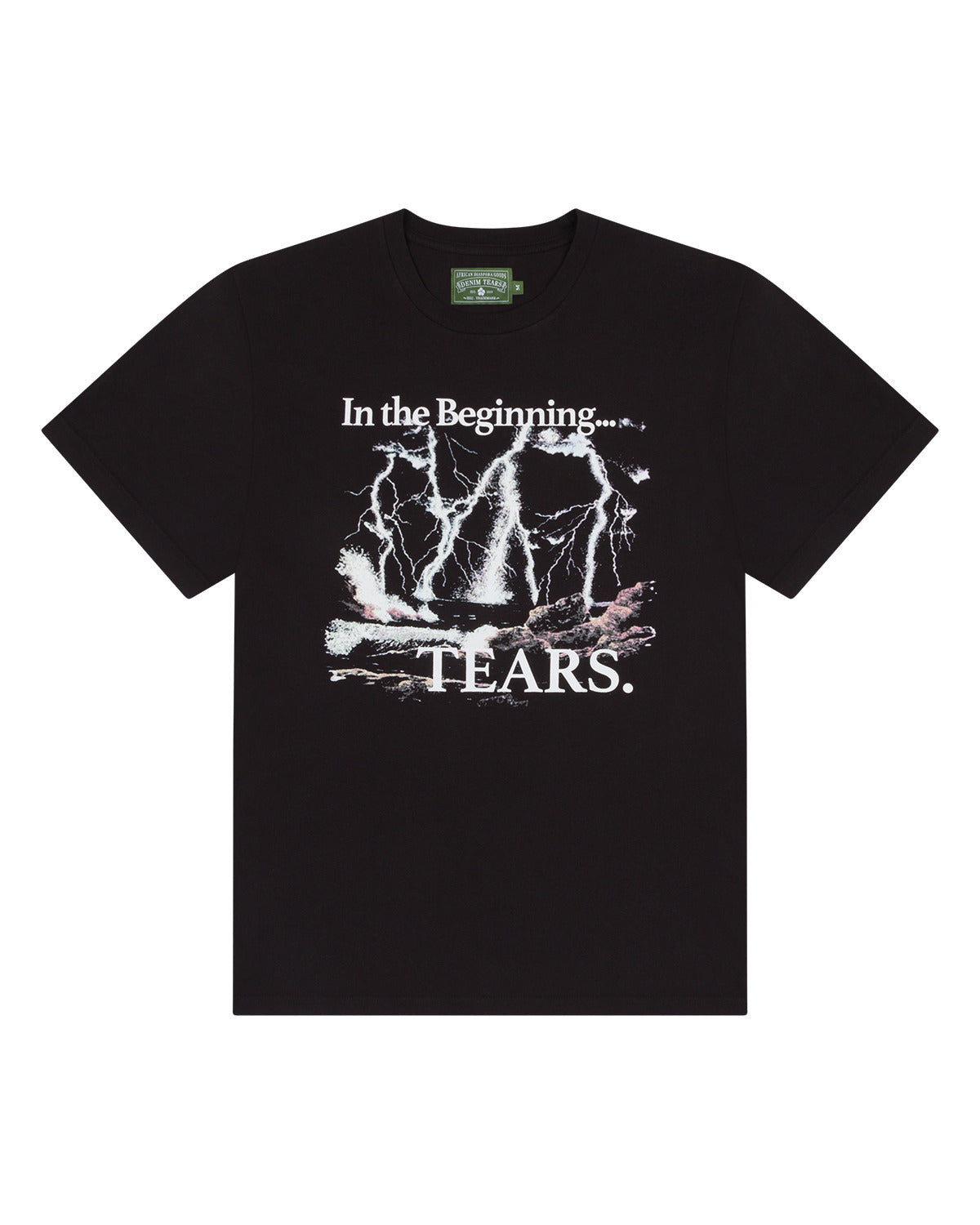 2026 New Denim Tears Print Loose Crewneck Unisex Casual T-Shirt