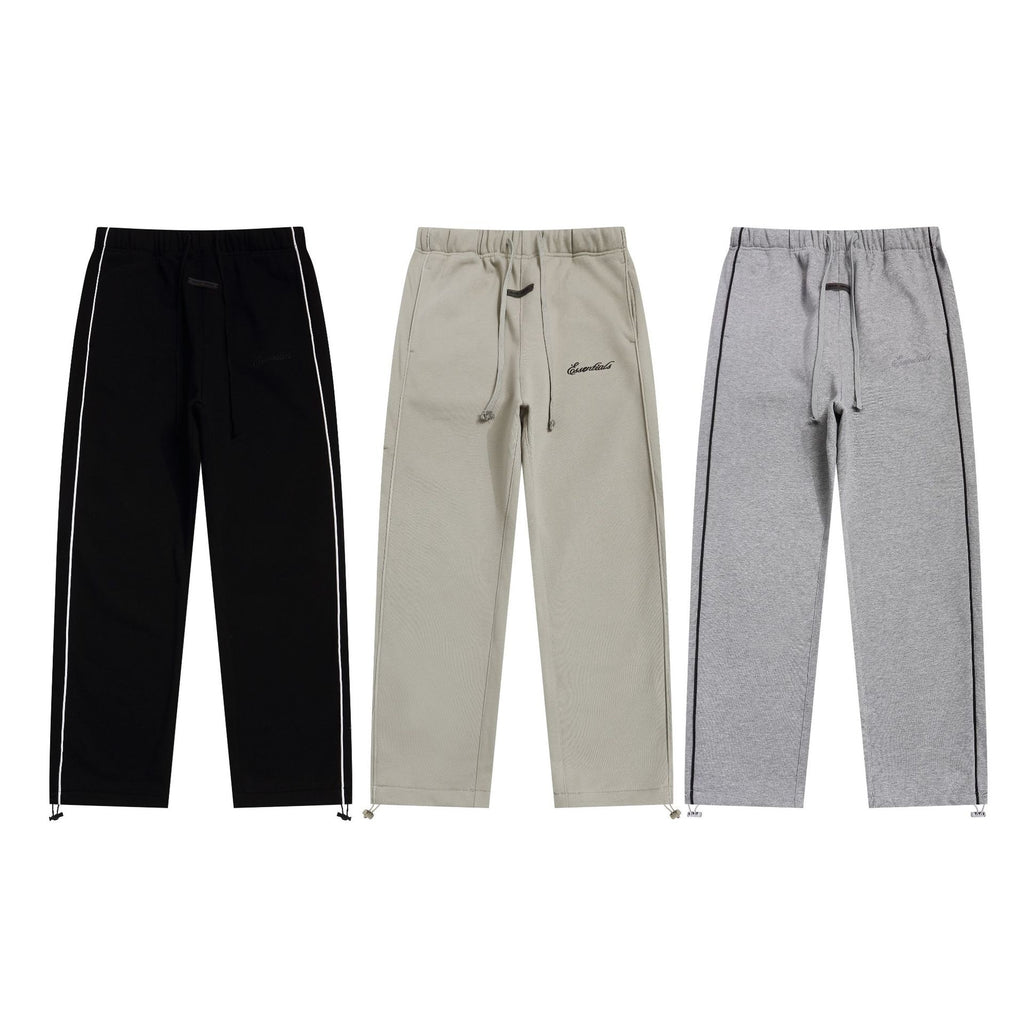 Fear Of God Essentials Stripe Letter Embroidery Casual Sweatpants Unisex
