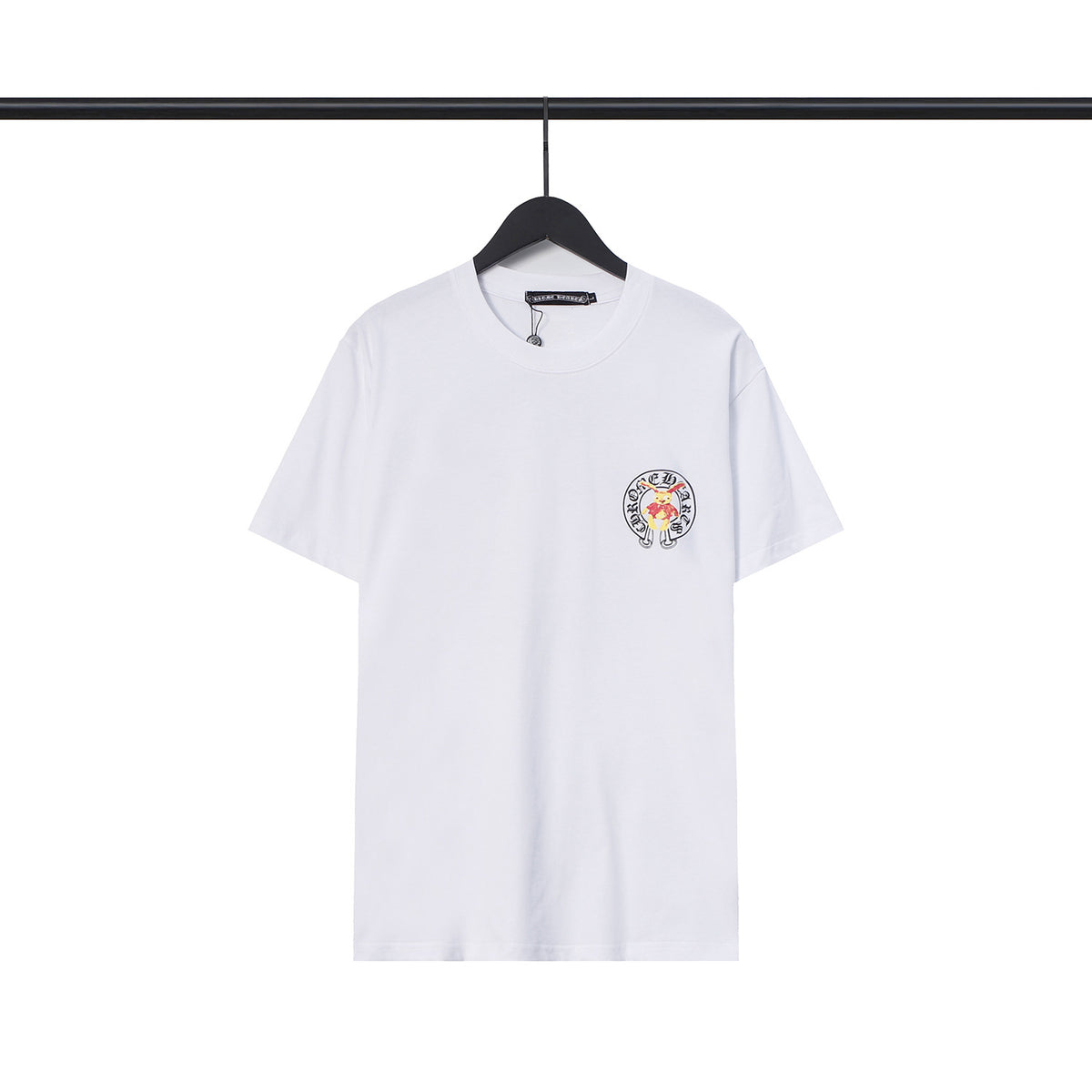 Chrome Hearts Sanskrit Cross Horseshoe Graphic Tee Multi‑Style
