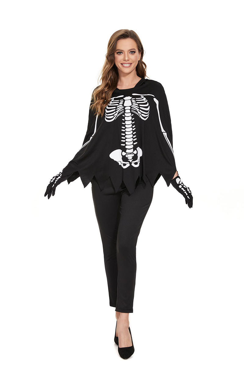 Halloween Men & Women Skeleton Ghost Bride Cosplay Couple Party Sets