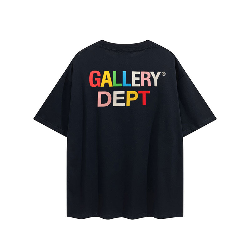 Gallery Dept Letter Graphic Short Sleeve Tee Streetwear Unisex