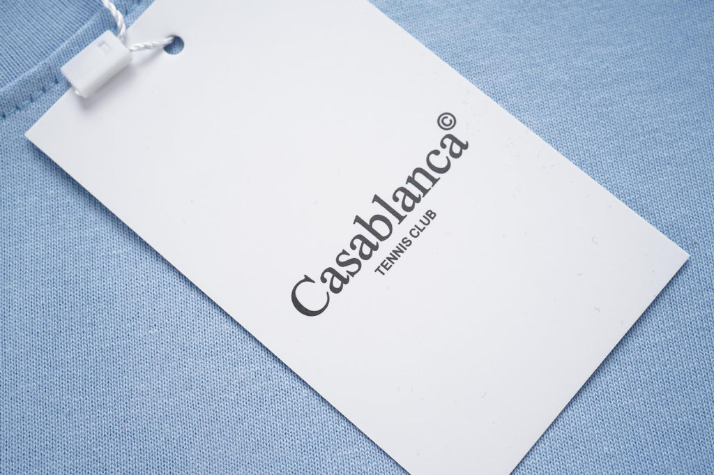 Casablanca Arch Graphic Logo Print Short Sleeve Tee Streetwear Unisex