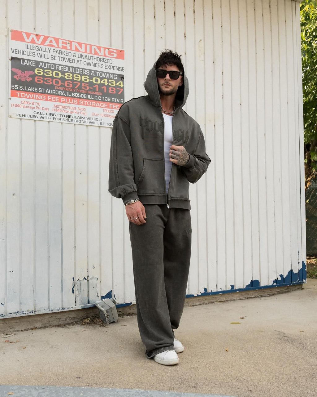 YOUNGLA 2041 The Midnight Collection - Joggers