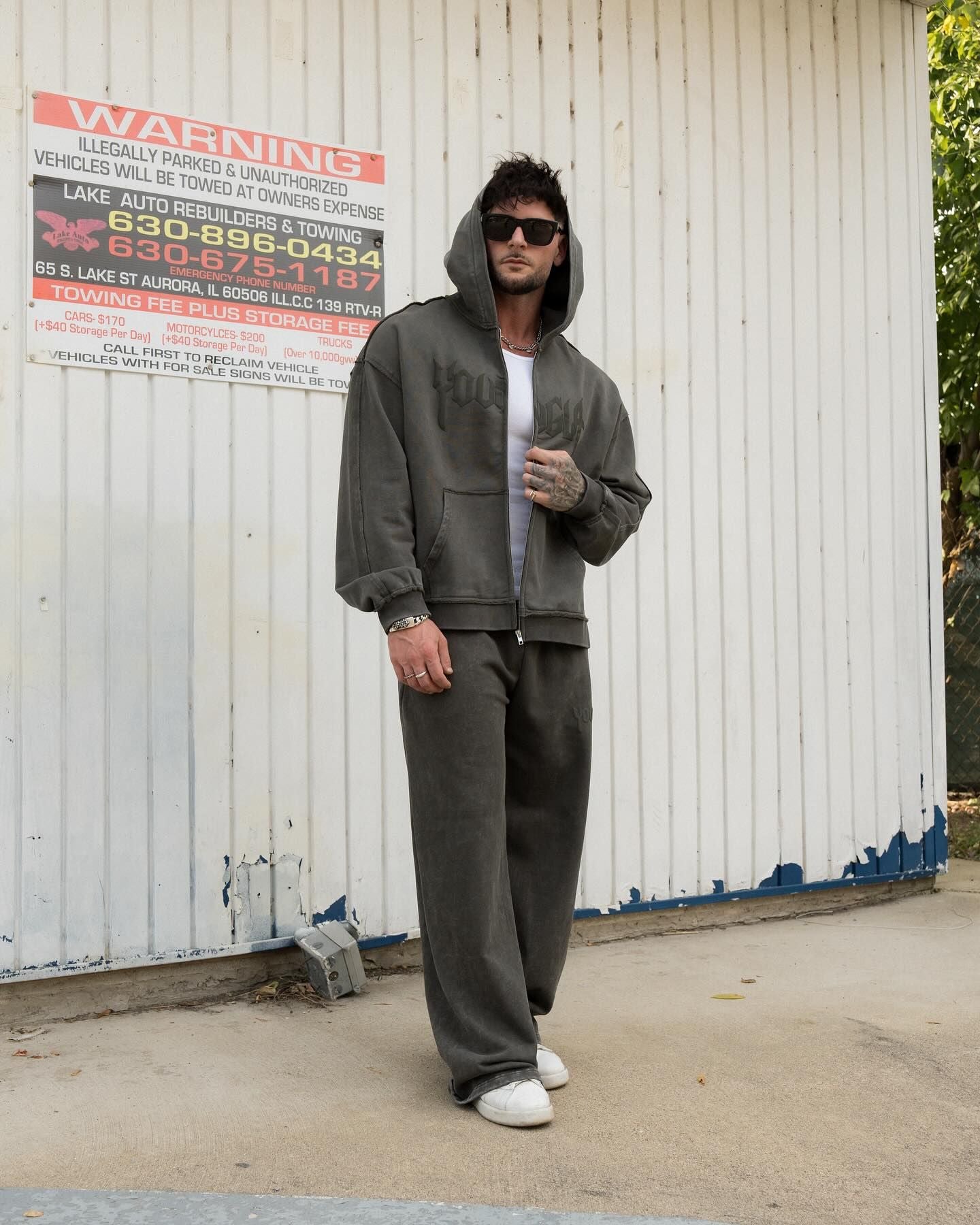 YOUNGLA 2041 The Midnight Collection - Joggers