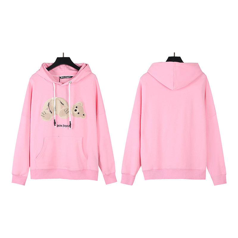 Palm Angels Las Vegas Sprayed Logo Hoodie Streetwear Pullover