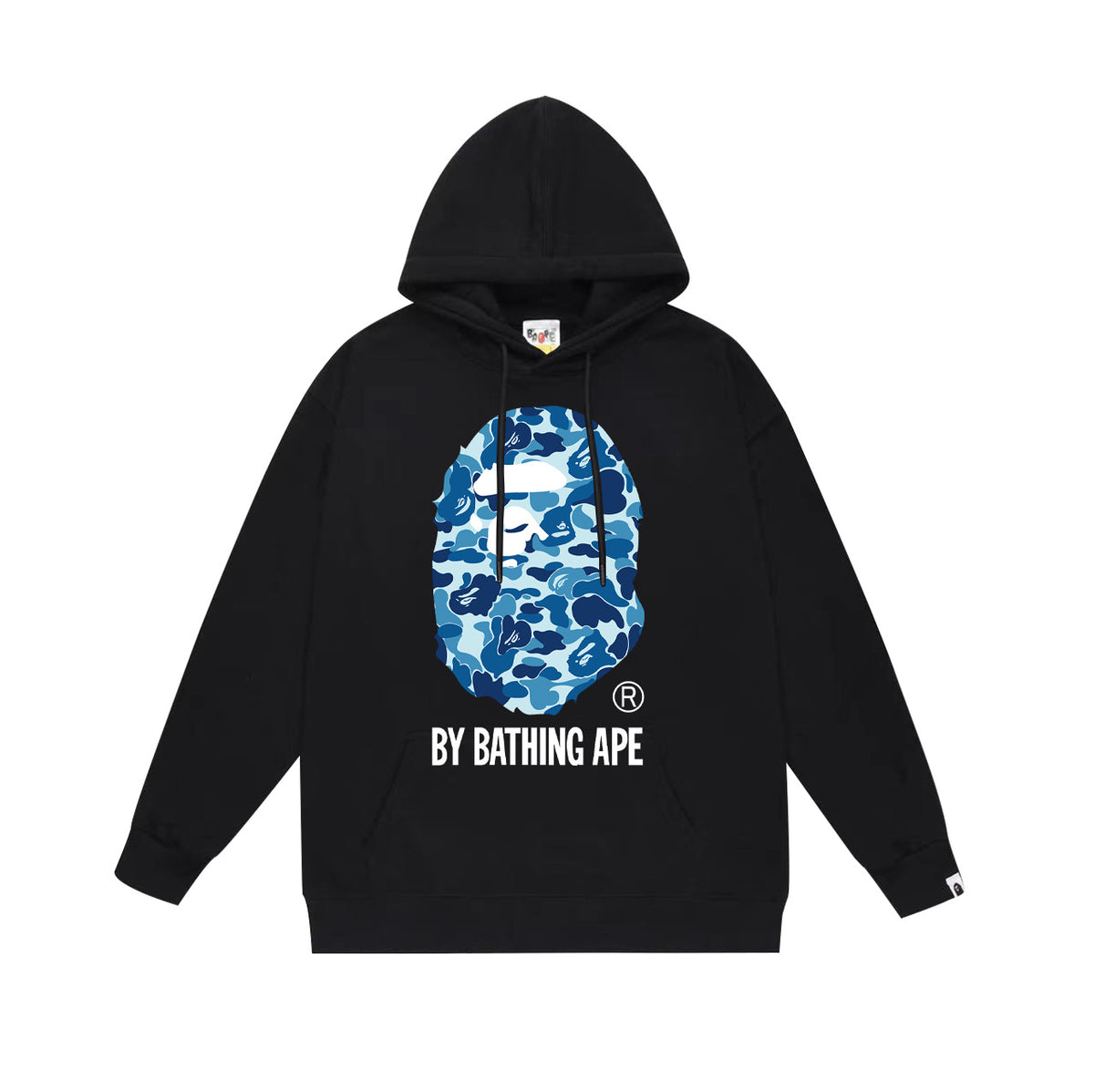 BAPE Hoodie Multi Camo Ape Head Print Street Fleece Pullover