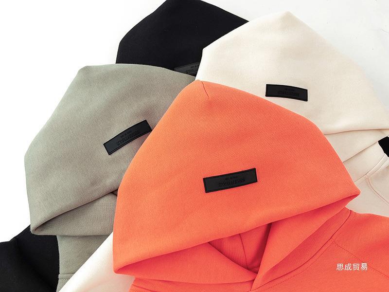 Fear of God ESSENTIALS Flocked Print Fleece Lined Hoodie sweatpants