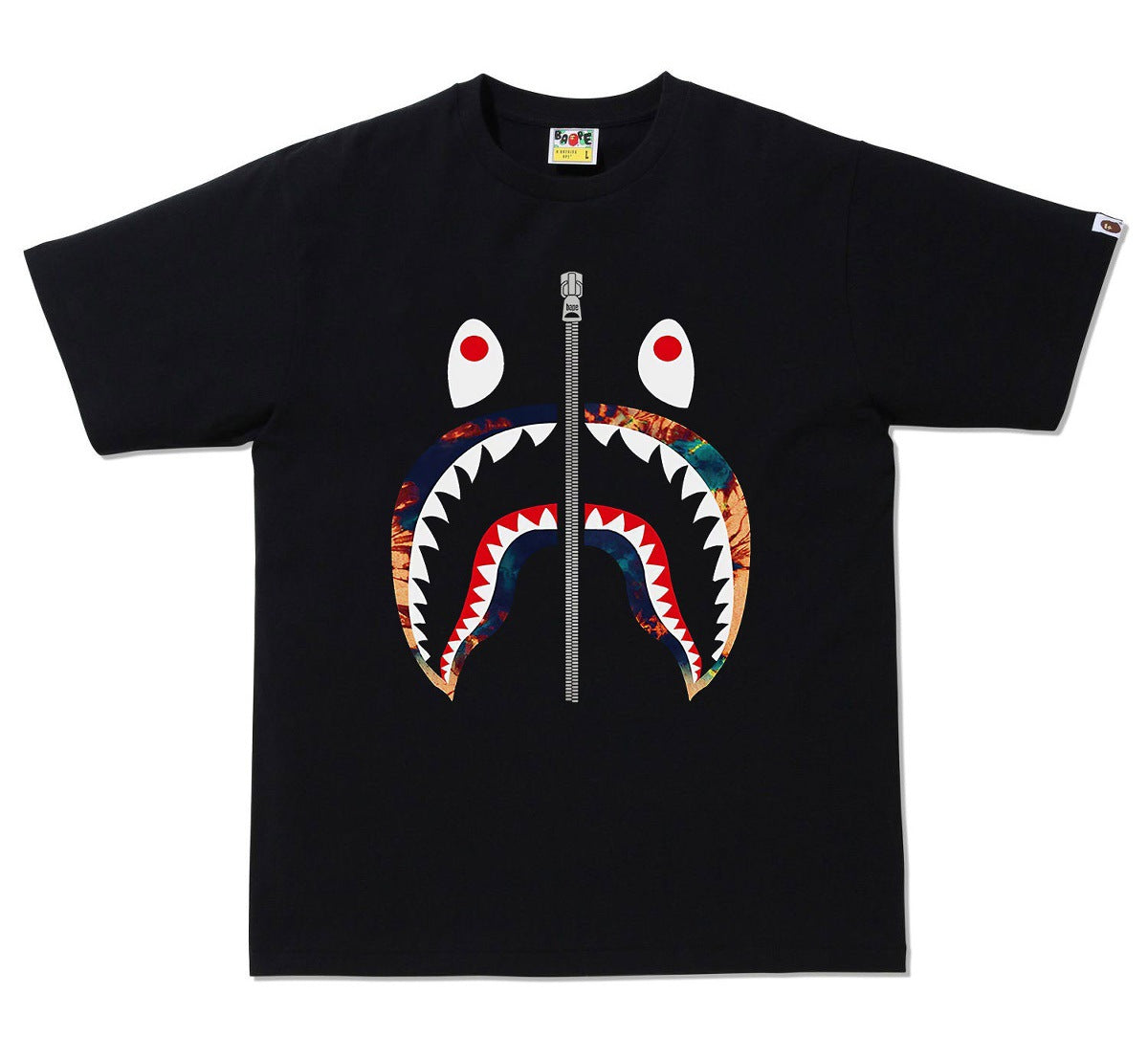 Bape Baby Milo Multi‑Print Graphic Oversized Tee Streetwear Unisex