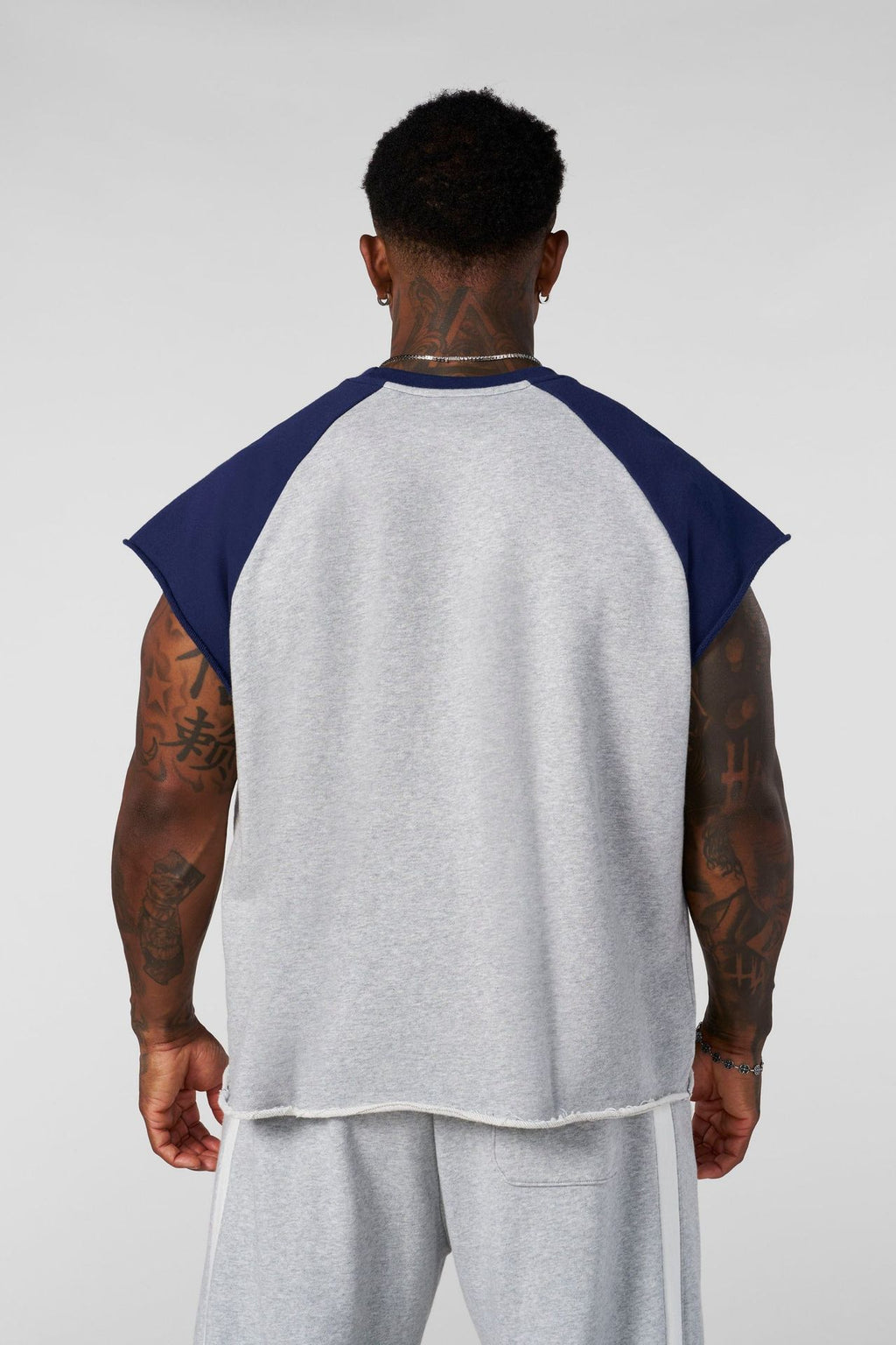 YOUNGLA 4243 Raw Raglan Tanks
