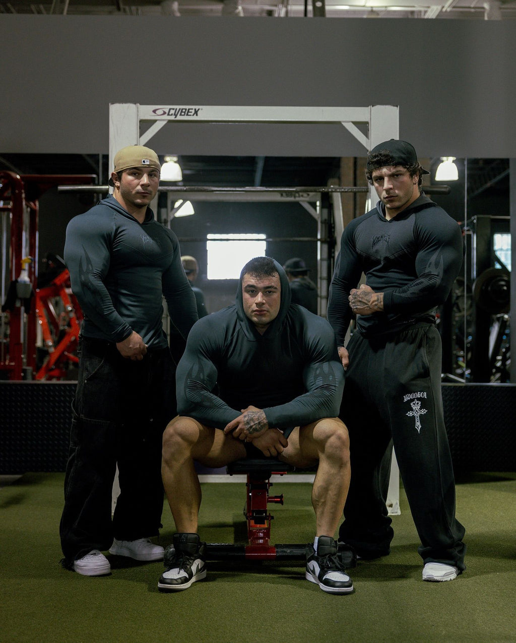 YOUNGLA 8062 Warrior Compression Hoodies