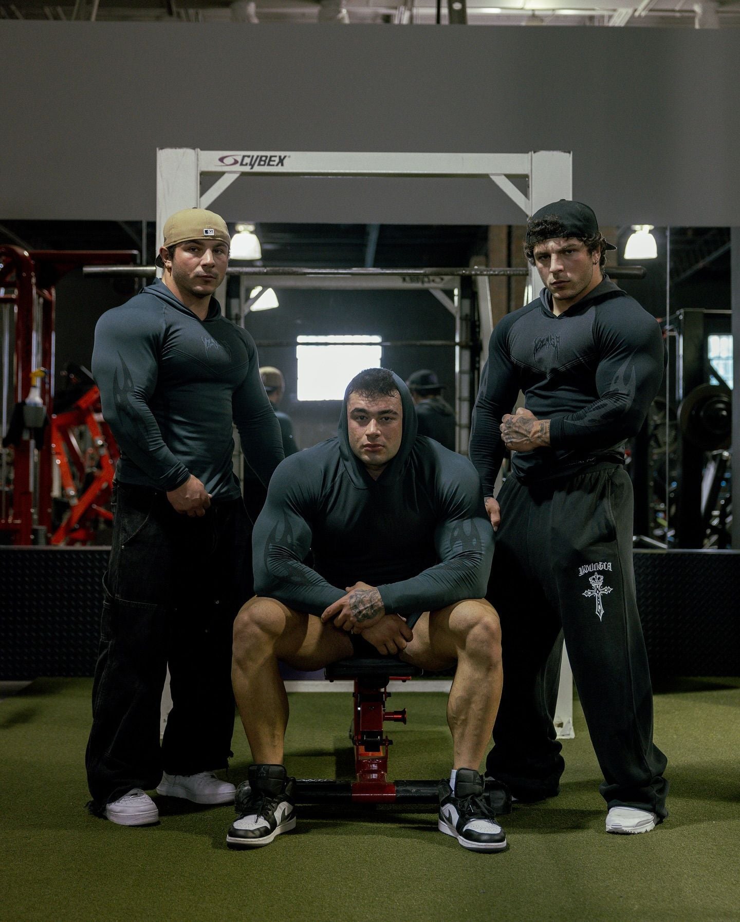 YOUNGLA 8062 Warrior Compression Hoodies