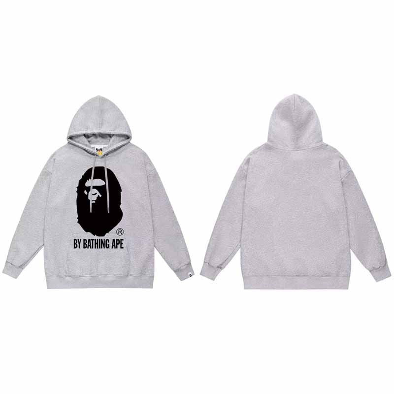 BAPE Hoodie Baby Milo Ape Head Multi Graphic Street Fleece Pullover