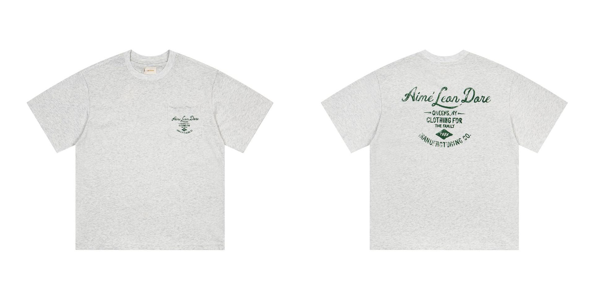 Aime Leon Dore Letter Graphic Crew Neck Short Sleeve T Shirt