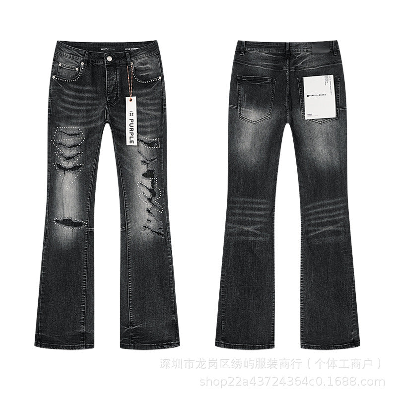 Purple Brand American Street Casual Denim Jeans Unisex