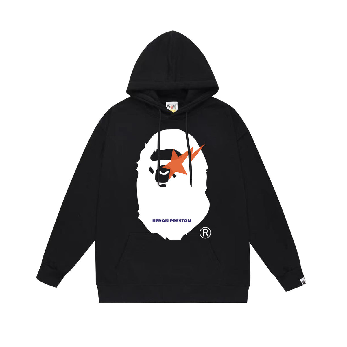 Bape Desert Camo Multi‑Print Ape Head Oversized Hoodie Streetwear