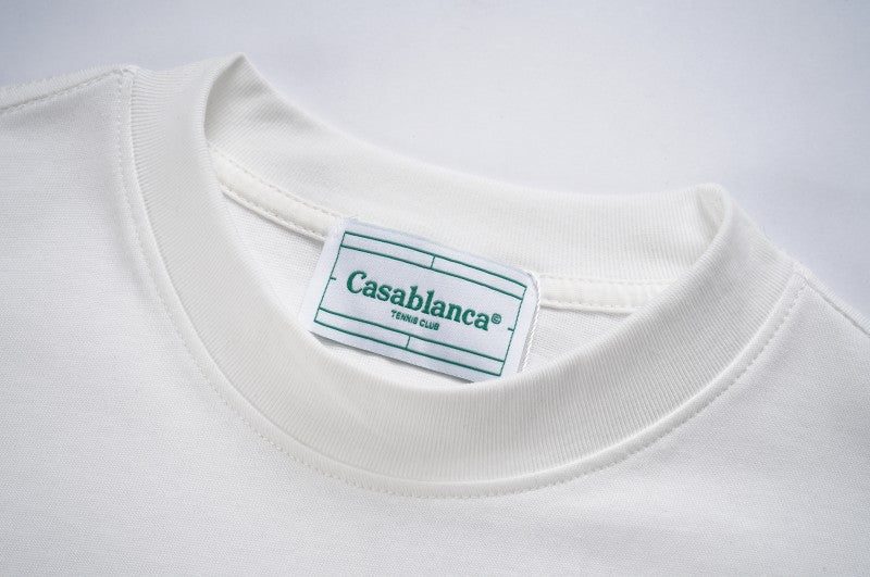 Casablanca Casa Letter Arch Graphic Short Sleeve Tee Streetwear Unisex