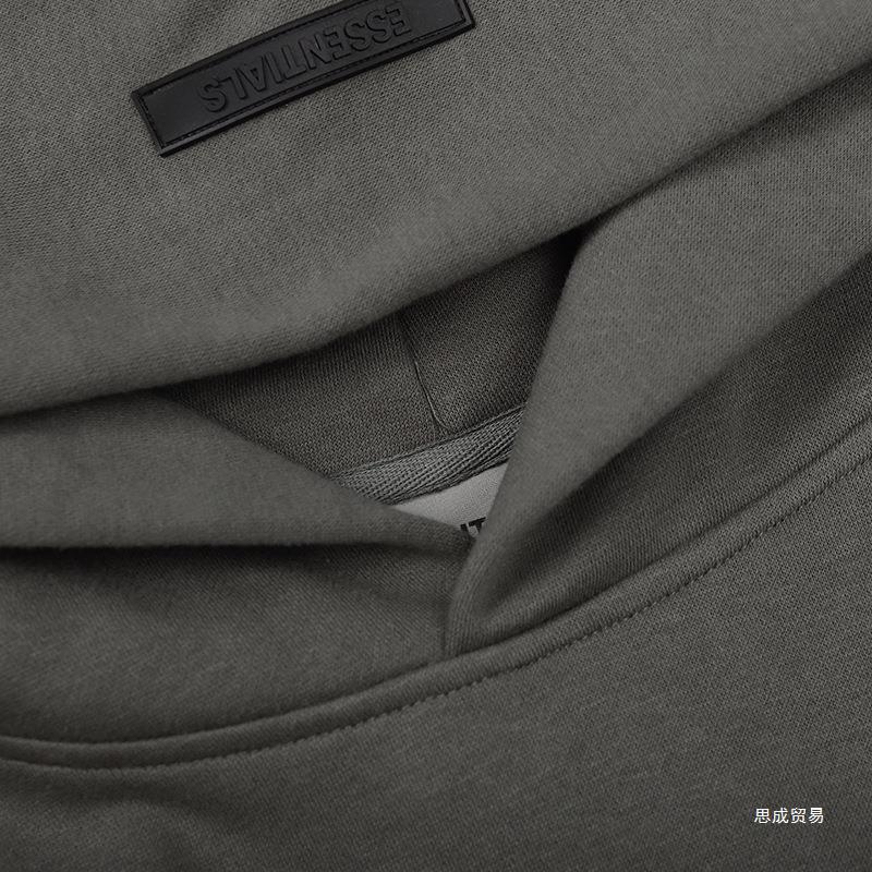 Fear of God ESSENTIALS Small Logo Hoodie, Chest & Sleeve Print