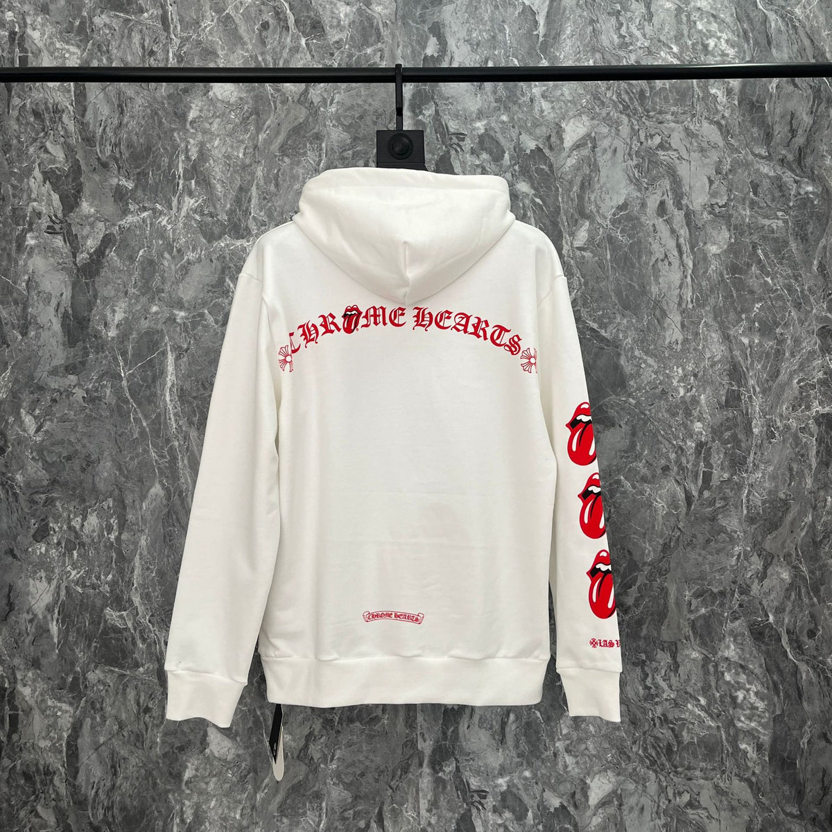 Chrome Hearts Multi‑Cross Graphic Oversized Hoodie Streetwear Unisex