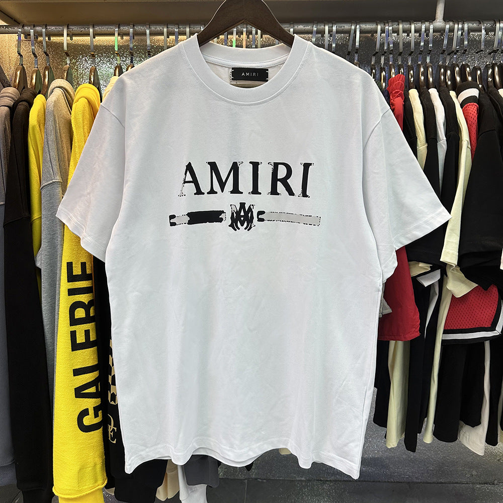 Amiri Peace Dove Graphic Oversized Tee Streetwear Unisex