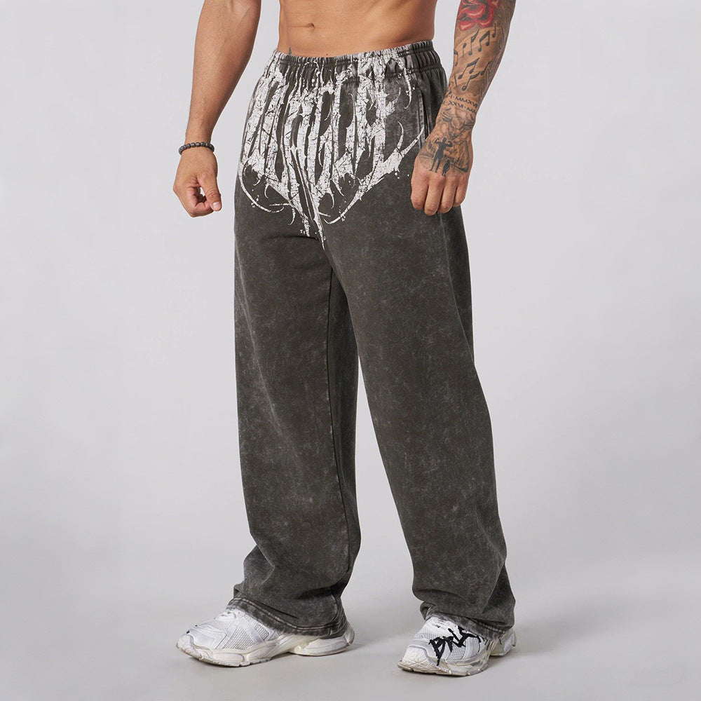 YOUNGLA 2079 Dark Wave Joggers