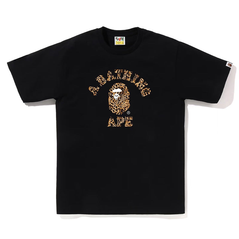 BAPE Ape Head Cartoon Print Loose Unisex Short Sleeve T-Shirt