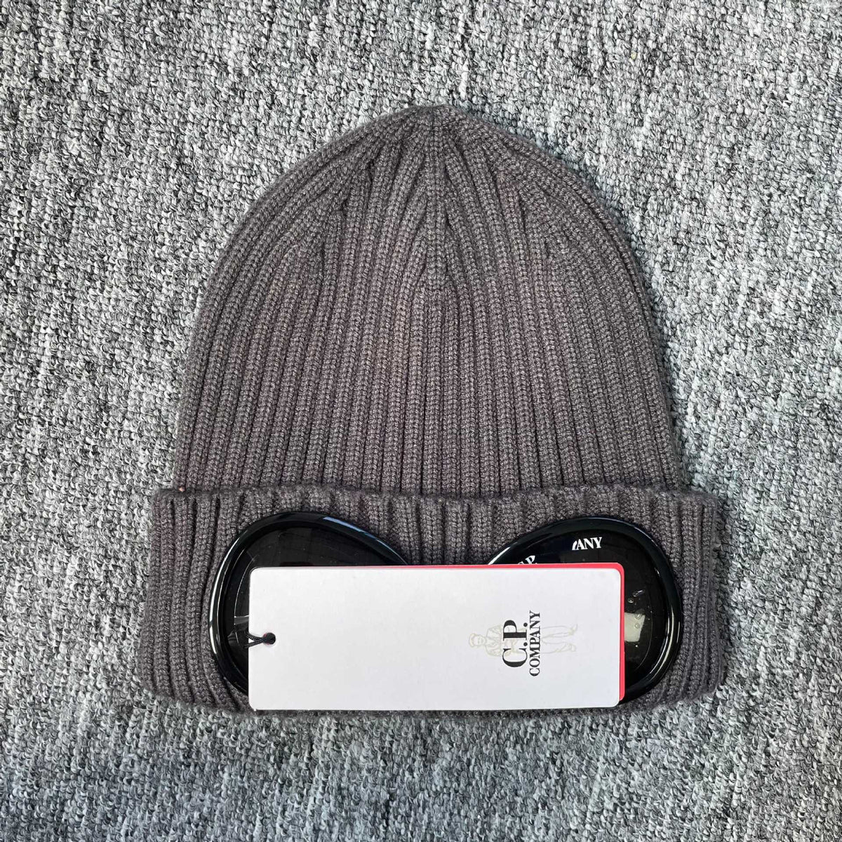 C.P. Company Extrafine Merino Wool Goggle Balaclava & Lens Beanie