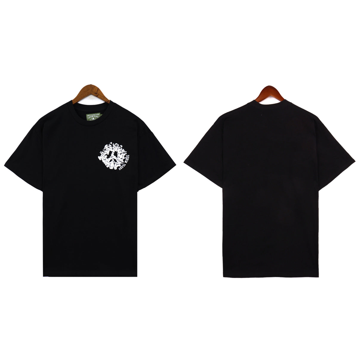 2026 New Denim Tears Print Loose Crewneck Unisex Casual T-Shirt