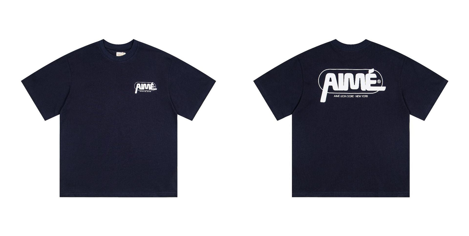 Aime Leon Dore Letter Graphic Crew Neck Short Sleeve T Shirt