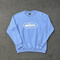 Corteiz Island Letter Graphic Oversized Crewneck Streetwear