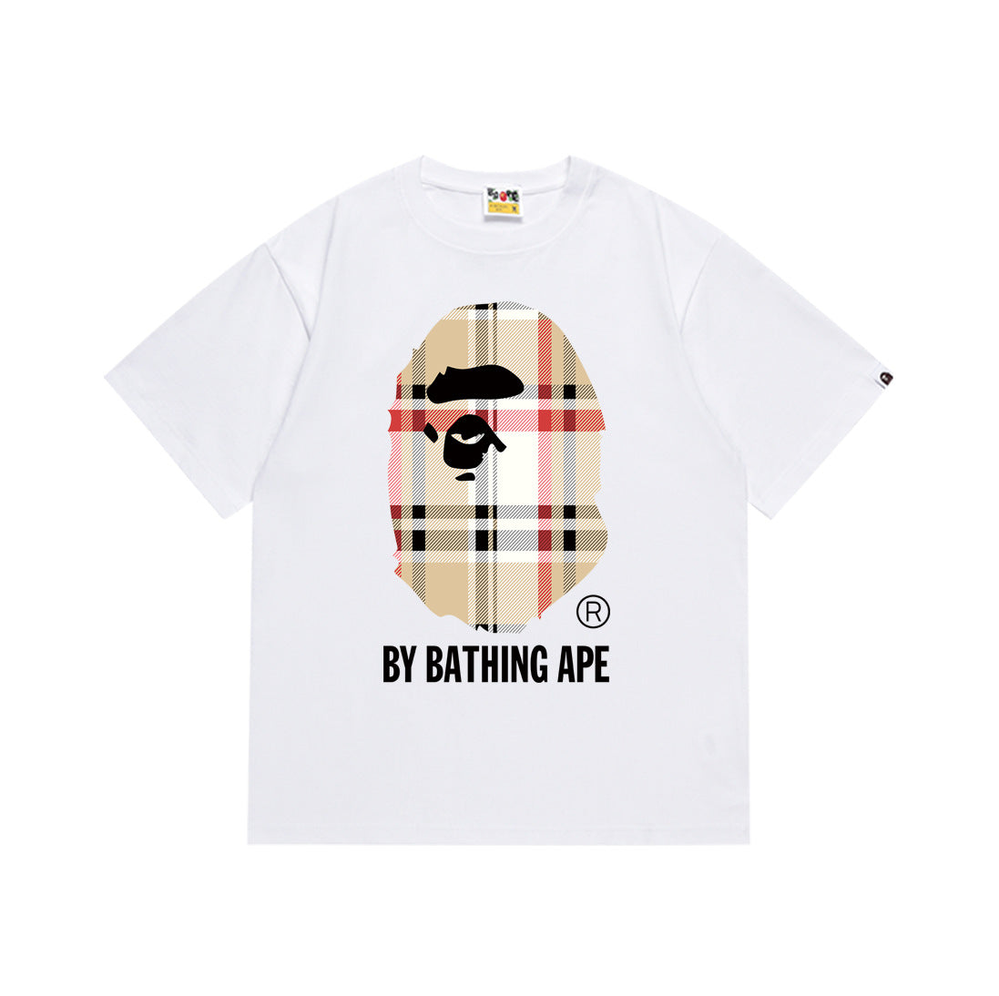 Bape Maneki Neko Ape Head Graphic Oversized Tee Streetwear Unisex