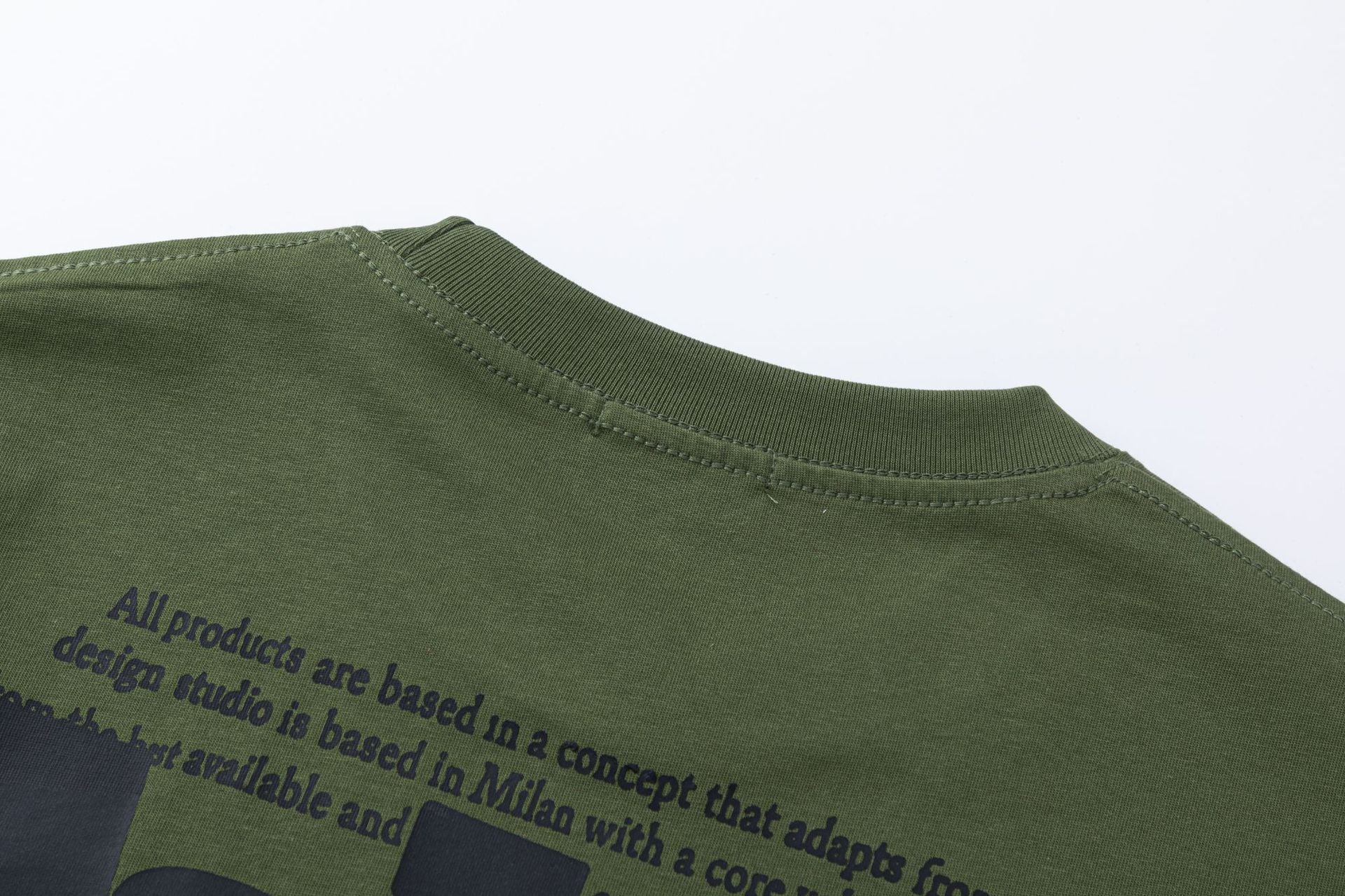 Off-White Big Letter Print Crew Neck Short Sleeve T Shirt Unisex