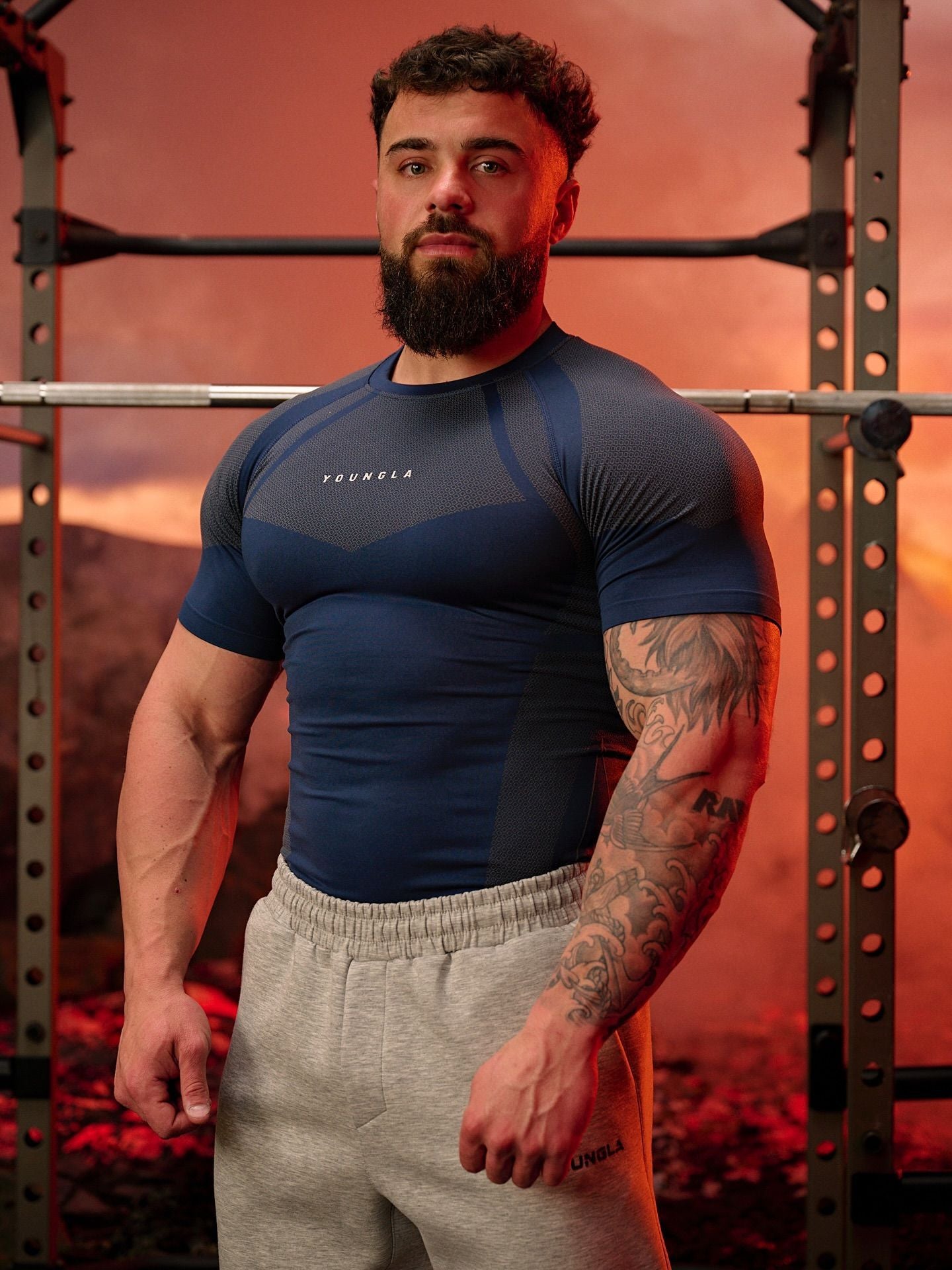 YOUNGLA 4294 Apex Compression Tees