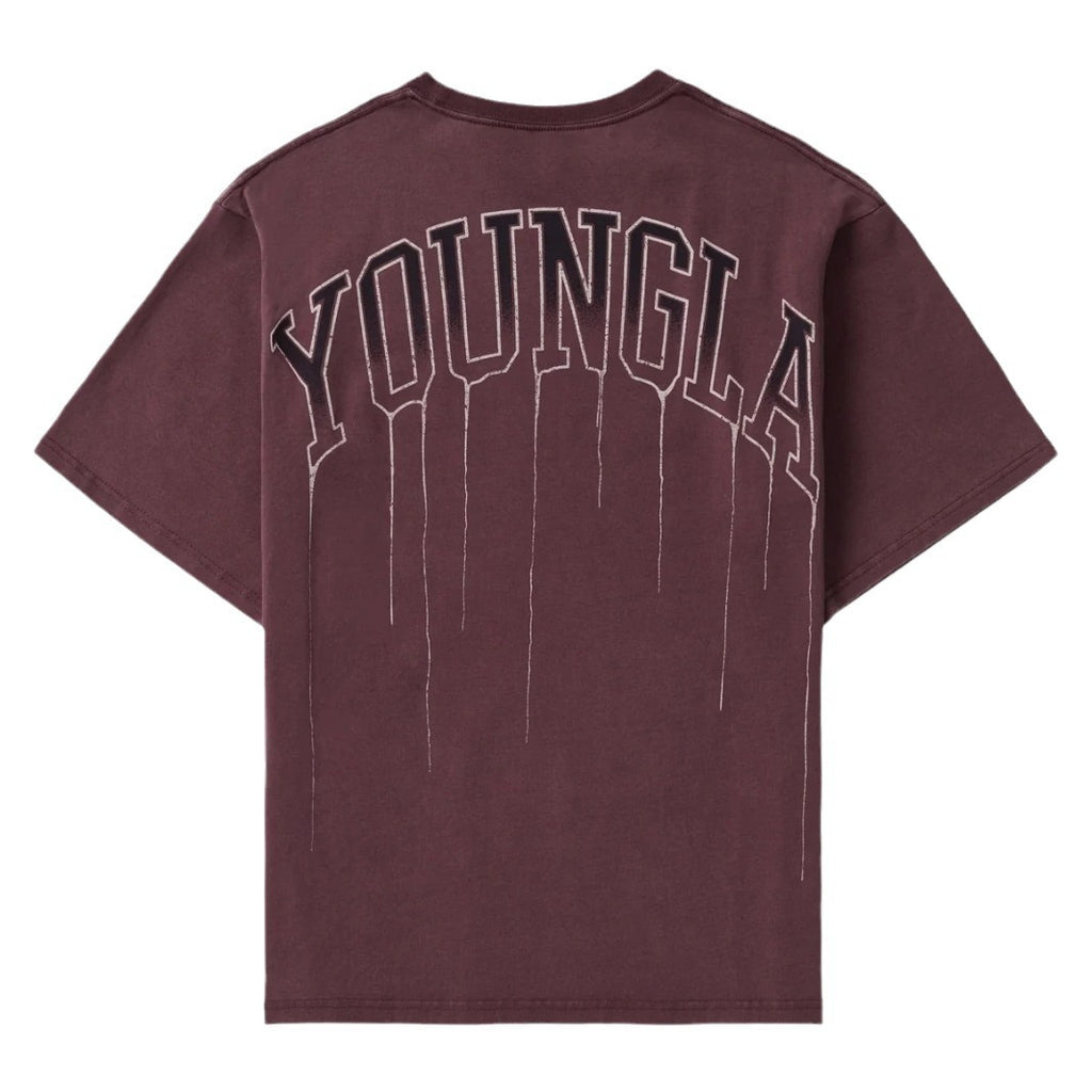 YOUNGLA W428 Drip Oversized Tee