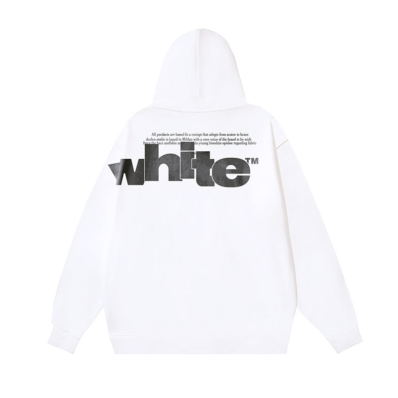 OFF-WHITE Caravaggio Angel Hoodie Heavyweight Streetwear Unisex