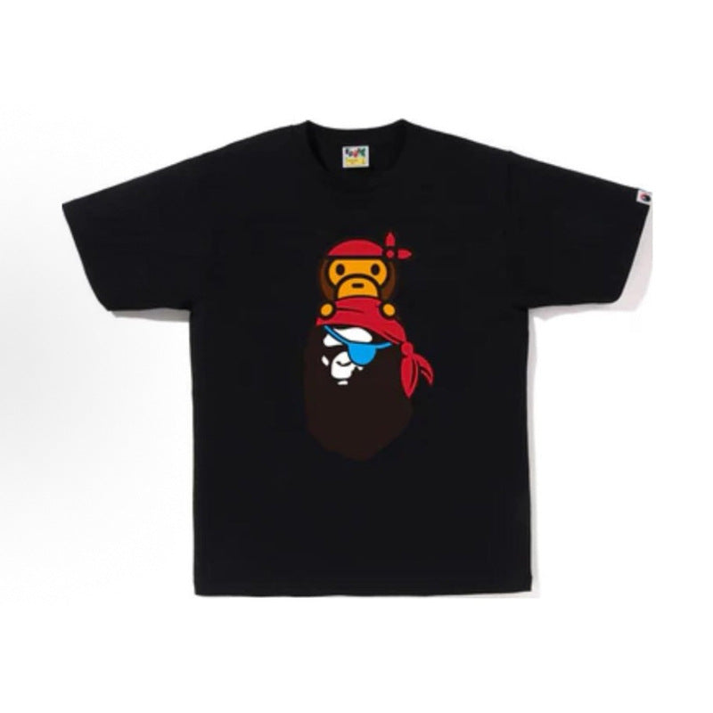 BAPE Ape Head Shark Print Unisex Casual T-Shirt